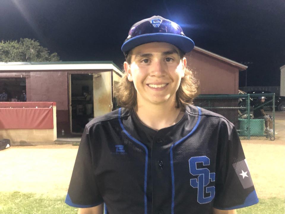 Santa Gertrudis Academy pitcher Adin Ruiz