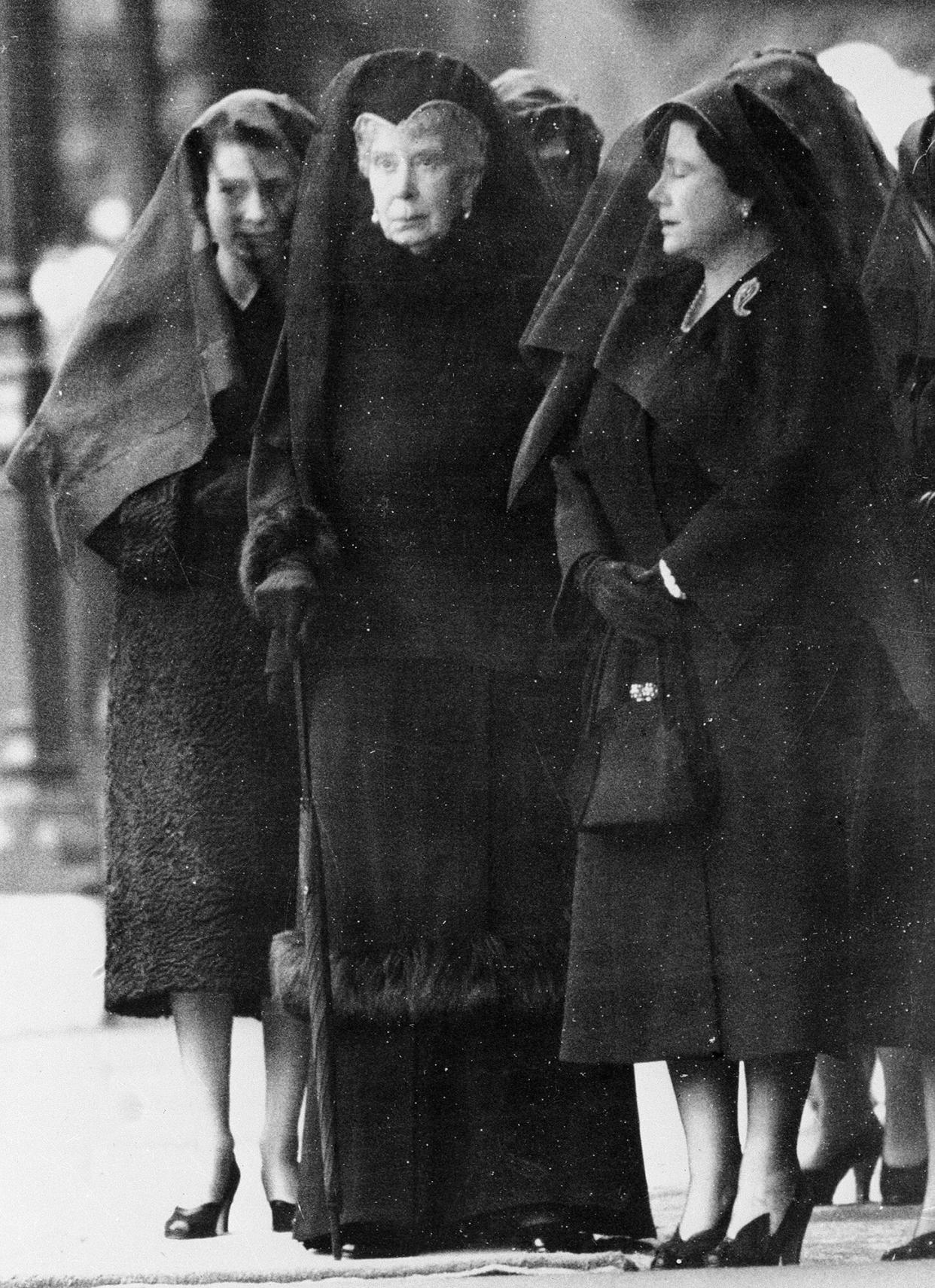 king george VI funeral