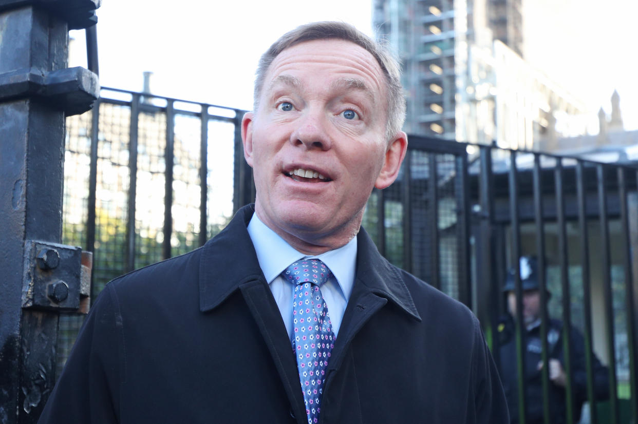 Labour MP Chris Bryant outside the Houses of Parliament in London ahead of Prime Minister Boris Johnson delivering a statement in the House of Commons on his new Brexit deal after the EU Council summit, on what has been dubbed "Super Saturday". (Photo by Yui Mok/PA Images via Getty Images)