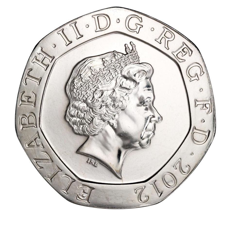 40th Anniversary of the 20 pence coin. (Alamy )