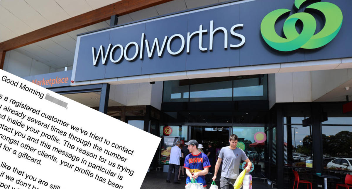 Gift Card: Green ribbon (Woolworths, Australia(Woolworths Other)  Col:AU-WOWO-003A-010