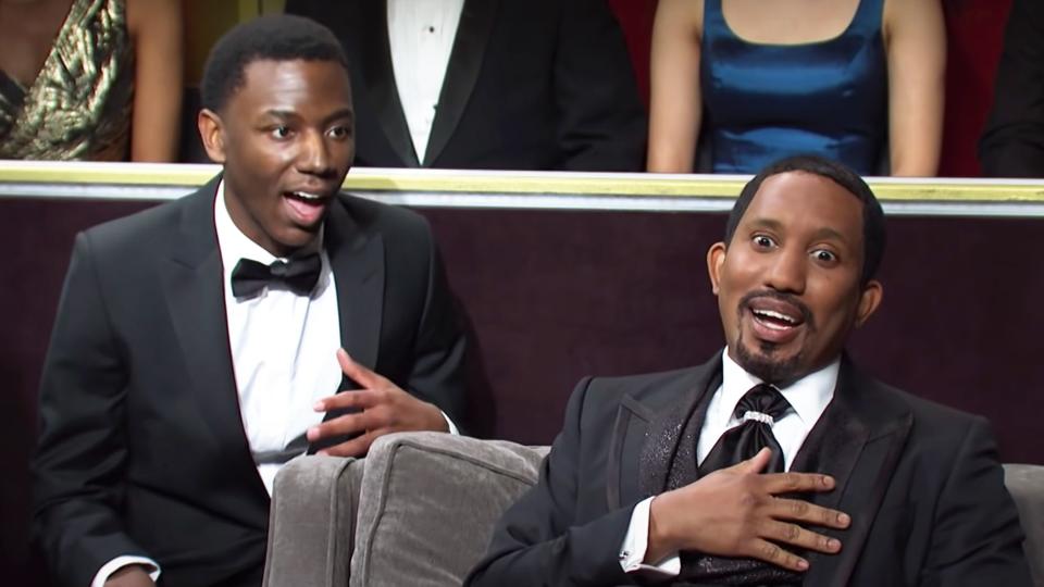 Jerrod Carmichael and Chris Redd Seat Fillers SNL