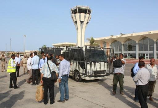 Double car bomb attack kills six near Aden airport: military