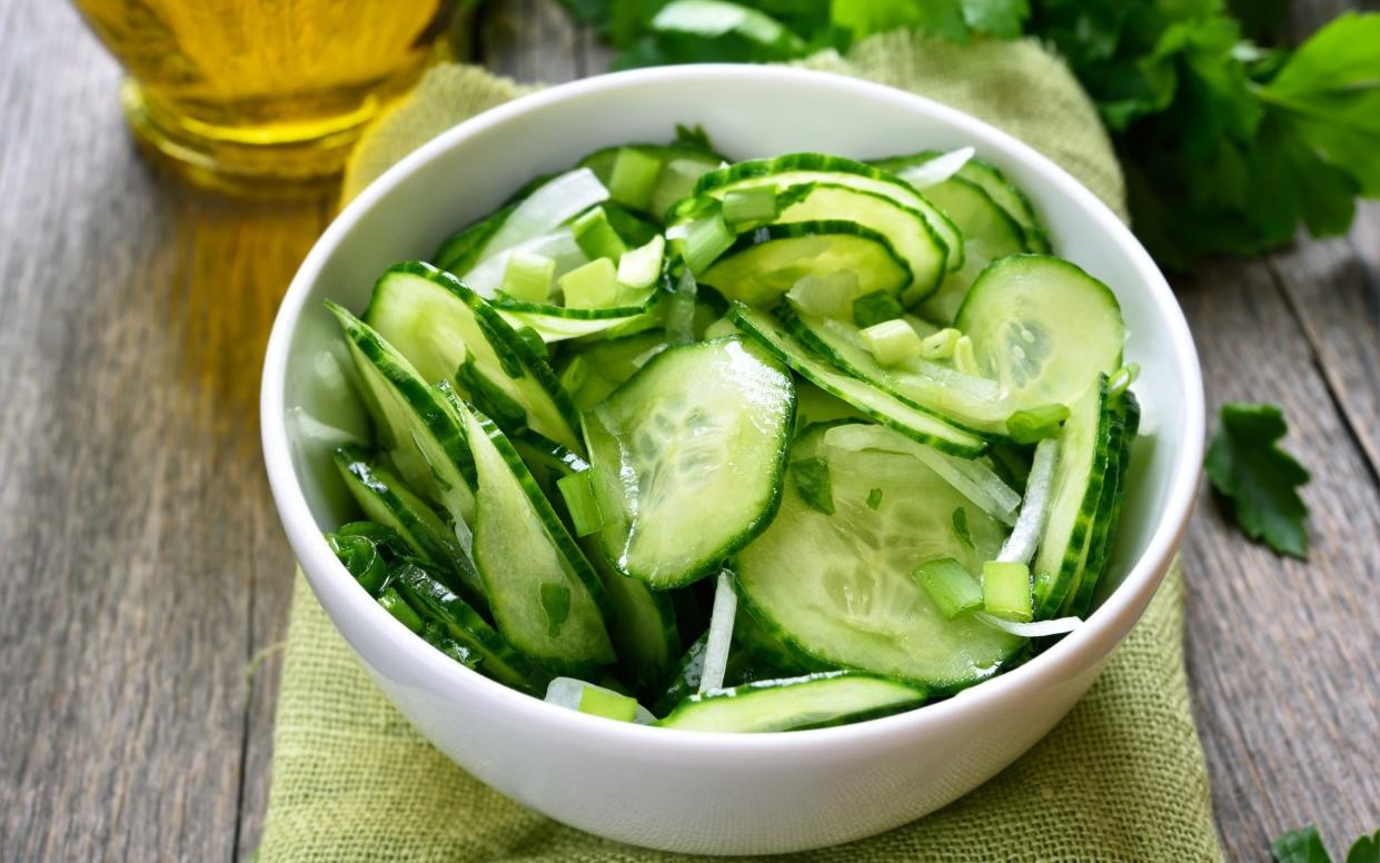 Cucumbers are best raw, so the current trend of chucking them into salads is a great way to eat them