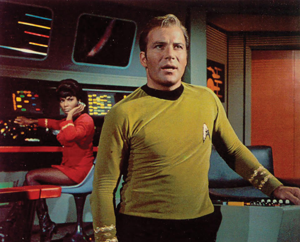 William Shatner as Captain Kirk