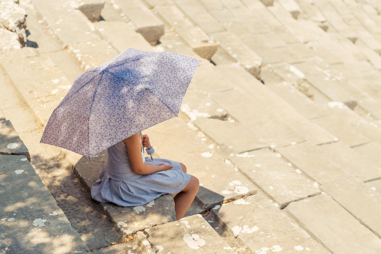 Solar urticaria is a rare skin condition which prevents sufferers form being in the sun. [Photo: Getty]