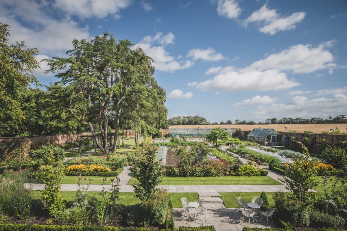 The great outdoors: gardens at Moor Hall in Aughton (Moor Hall Restaurant with Rooms)