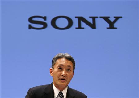 Sony Corp President and Chief Executive Officer Kazuo Hirai attends a news conference at the company's headquarters in Tokyo February 6, 2014. REUTERS/Toru Hanai