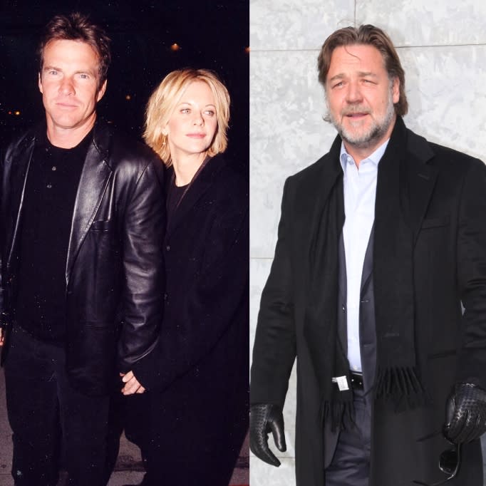 Dennis Quaid, Meg Ryan, & Russell Crowe