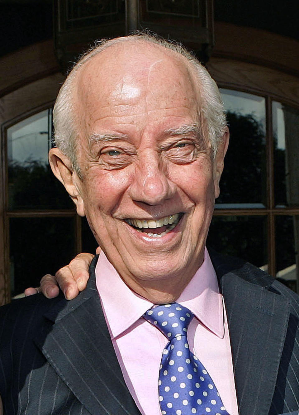 In this Sept. 17, 2005 file photo, actor Ian Abercrombie is shown during the British Academy of Film and Television Arts/Los Angeles and the Academy of Television Arts & Sciences third annual Emmy Nominees Tea Party in Los Angeles. Abercrombie, a veteran British stage and screen actor whose TV roles included Elaines boss Mr. Pitt on "Seinfeld" and Professor Crumbs on Wizards of Waverly Place,<a href="http://www.huffingtonpost.com/2012/01/28/ian-abercrombie-tv-moments_n_1239120.html"> died Thursday, Jan. 22, 2012</a> at a Los Angeles hospital from complications of kidney failure. He was 77.