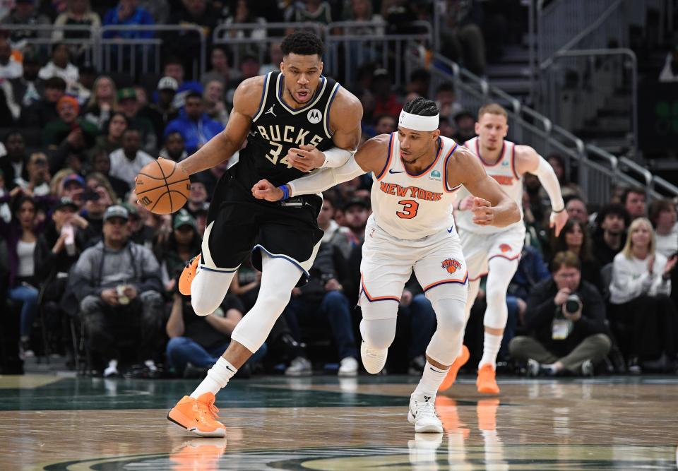 Giannis Antetokounmpo and the Bucks have lost seven of their past 10 games as they battle for the second seed in the East.