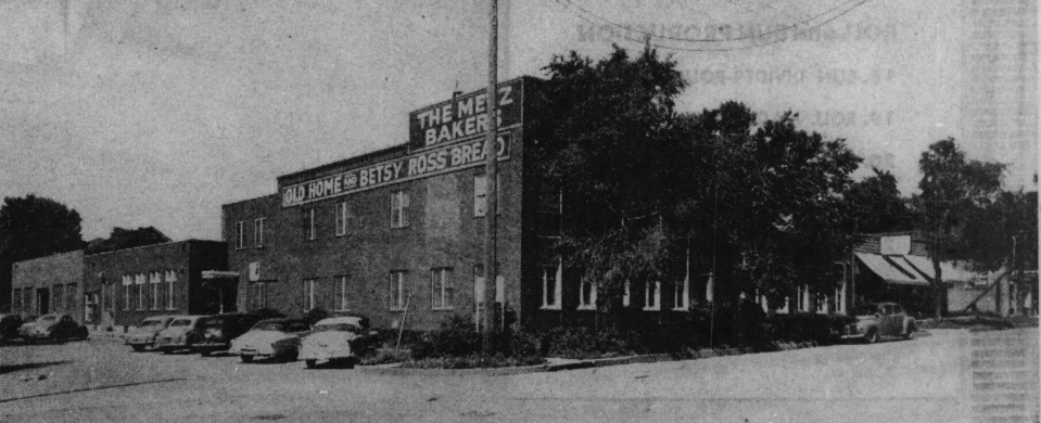 The Metz Bakers plant as it looked in 1952.