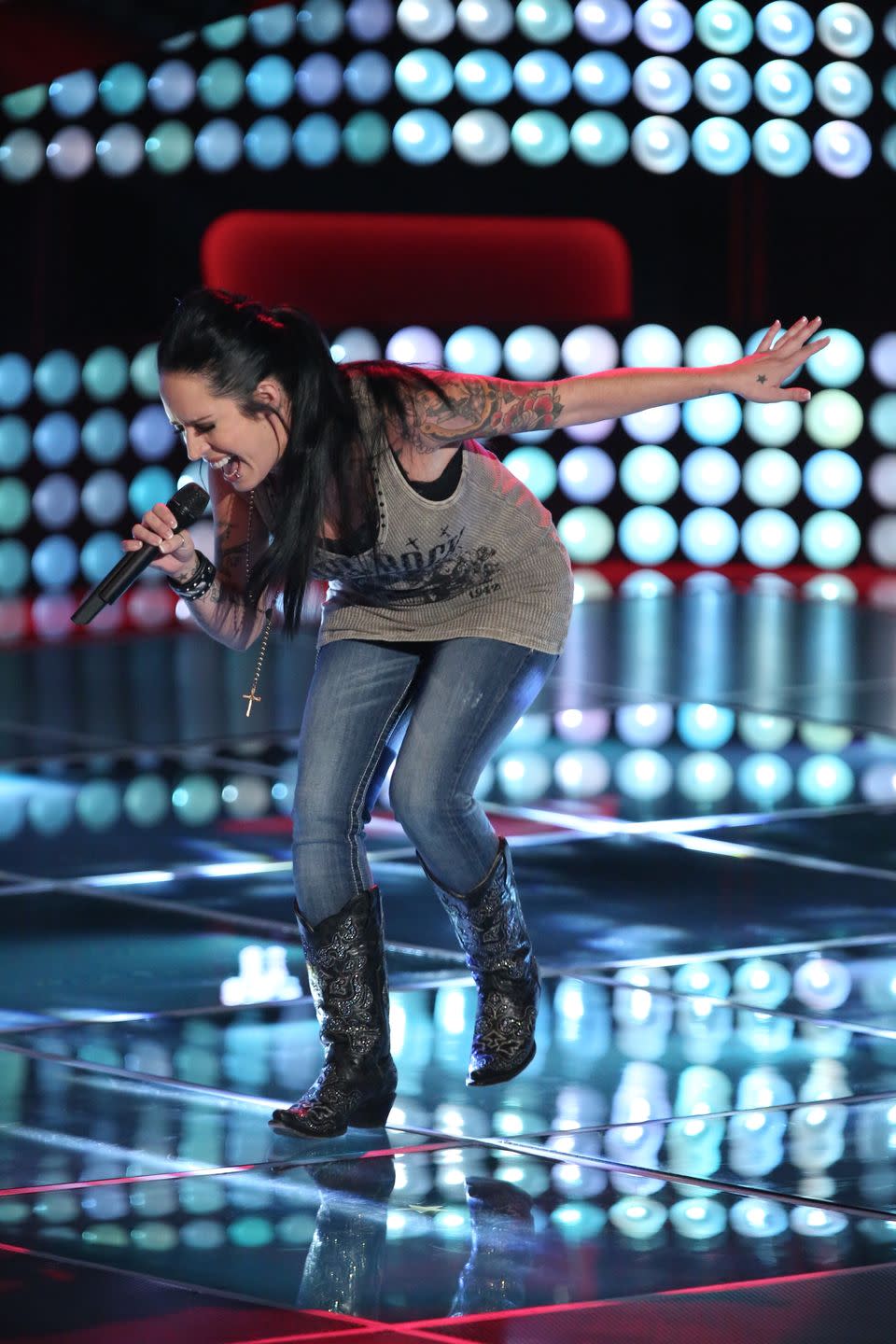 Those selected go through intense training before the blind auditions.