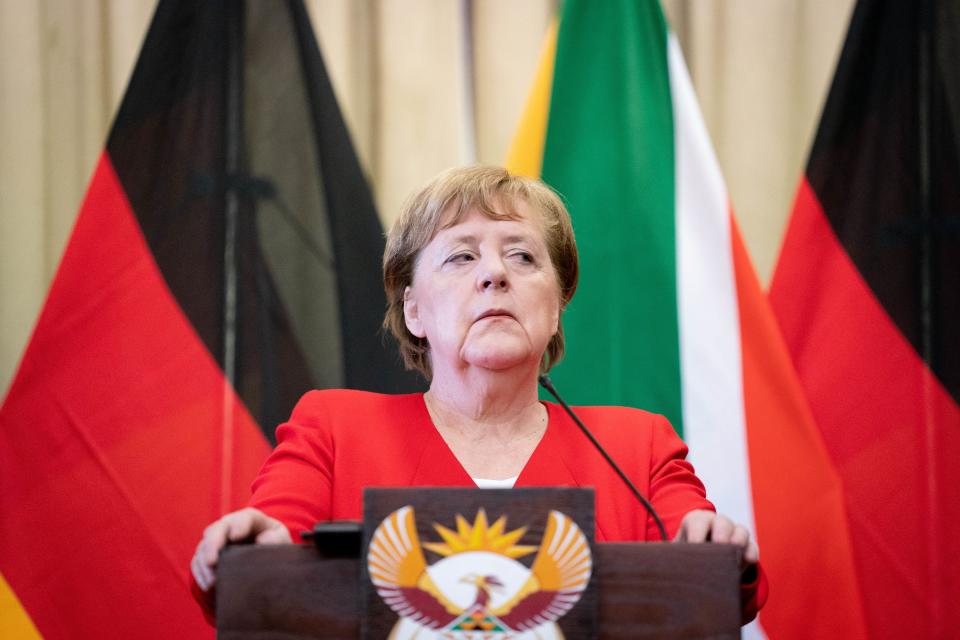 German Chancellor Angela Merkel