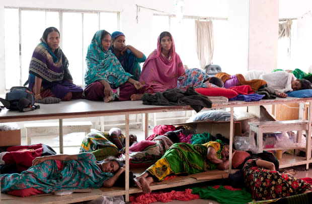 Garment workers have repeatedly gone on hunger strikes in Bangladesh due to unpaid wages.<p>Photo: Allison Joyce/Getty Images</p>