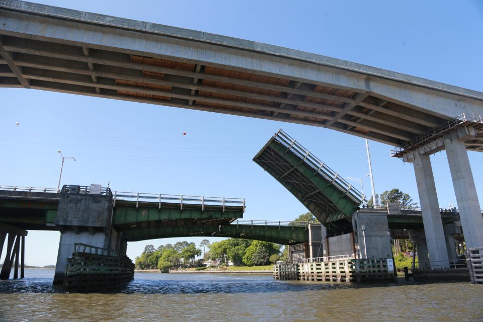 The Islands Expressway Wilmington River Bridge.