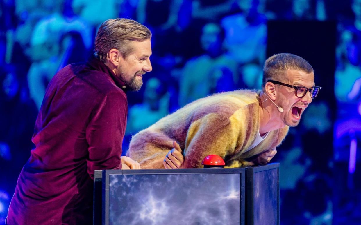 Bei "Joko & Klaas gegen ProSieben" schlugen die Entertainer Klaas Heufer-Umlauf (links) und Joko Winterscheidt ihren Sender - und dürfen am Sonntag über dessen Programm entscheiden. (Bild: ProSieben / Nadine Rupp)