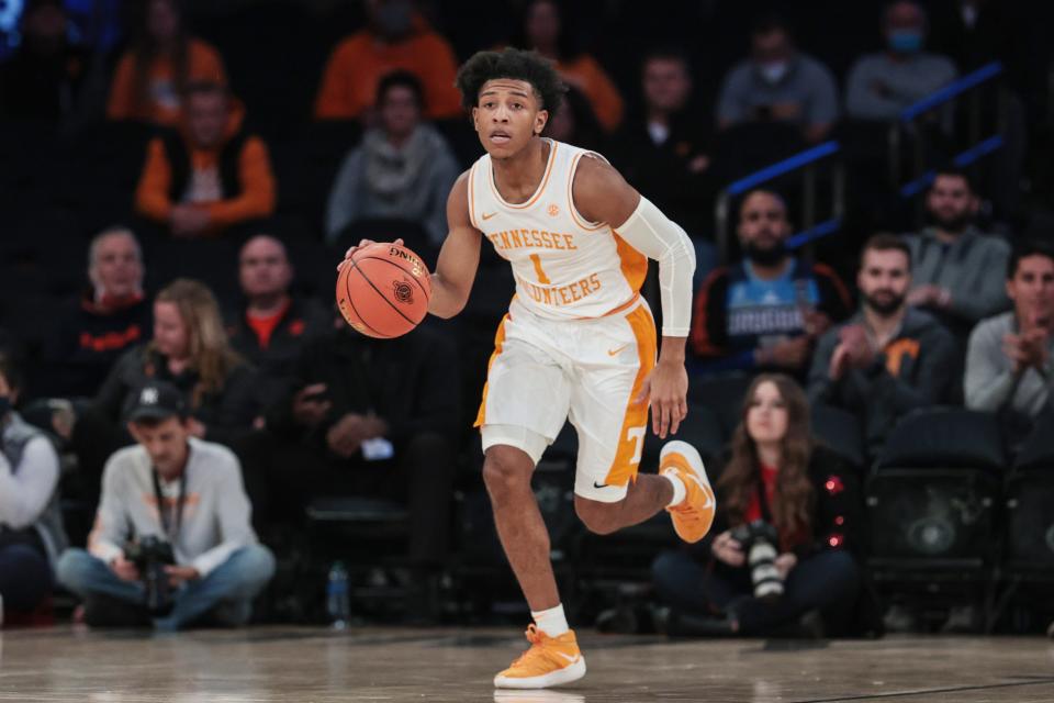 Tennessee Volunteers guard Kennedy Chandler