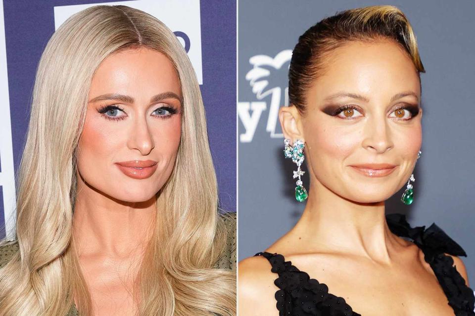 <p>Emma McIntyre/Getty; Charles Sykes/Bravo/Getty</p> Paris Hilton (left); Nicole Richie