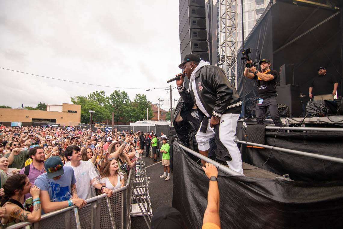 Petey Pablo at Lovin’ Life Music Fest. Alex Cason/CharlotteFive