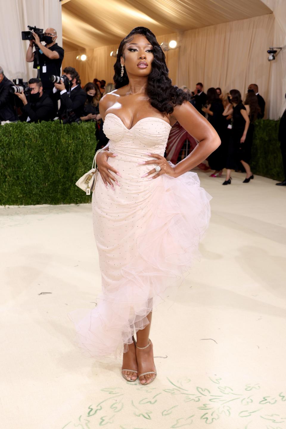 Megan Thee Stallion attends the 2021 Met Gala.