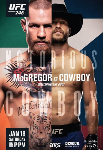 UFC 246 Event Poster