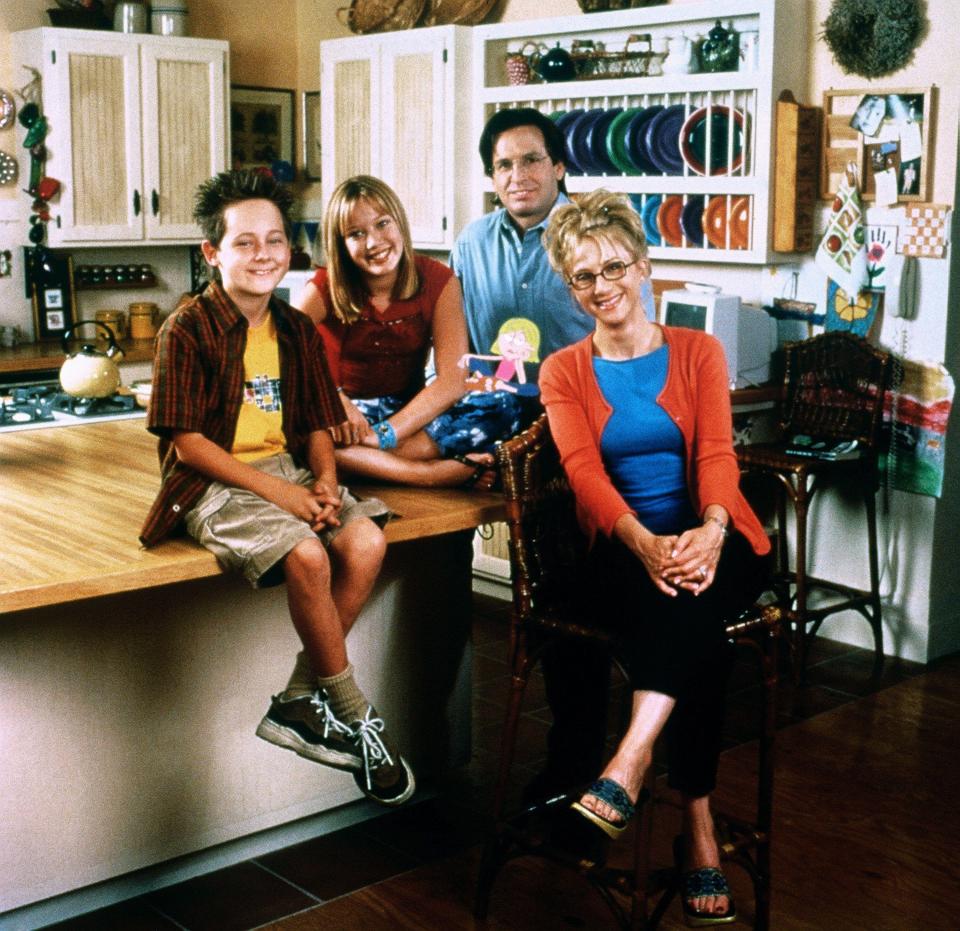 The cast of "Lizzie McGuire"