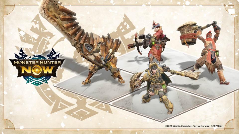 《Monster Hunter Now》帶來全新的更新及調整（來源：Niantic官方提供）