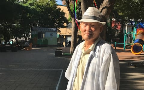 Kim Hotae, 74, works as a volunteer for an NGO helping Dongjadong's elderly residents - Credit: Nicola Smith