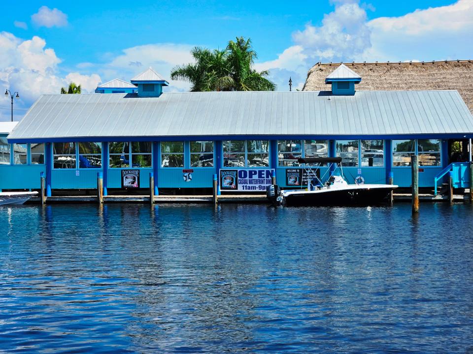 Dockside Waterfront Grill at 509 N. Tamiami Trail, Venice, photographed Sept. 17, 2023.