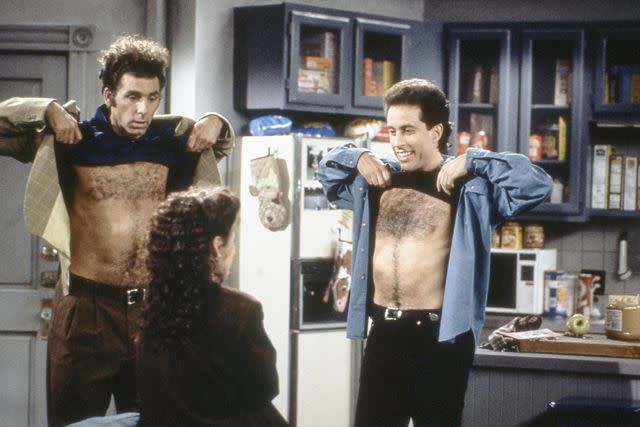 Everett Collection Michael Richards and Jerry Seinfeld on 'Seinfeld'