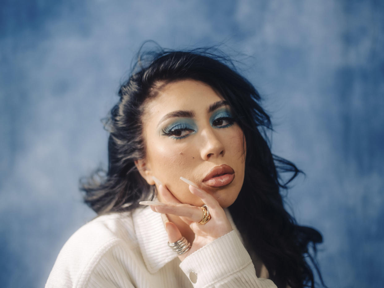 La cantautora Kali Uchis, en Culver City, California, el 10 de abril de 2023. (Elizabeth Weinberg/The New York Times)