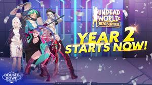 DoubleDown Interactive celebrates the 1-Year anniversary of the release of Undead World: Hero Survival