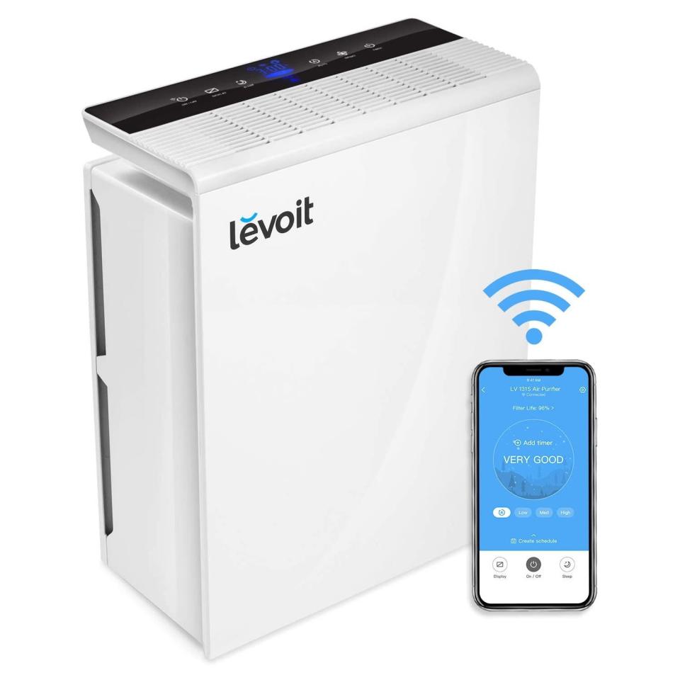 The Best Air Purifier For Mold Options: LEVOIT Smart Wi-Fi Air Purifier