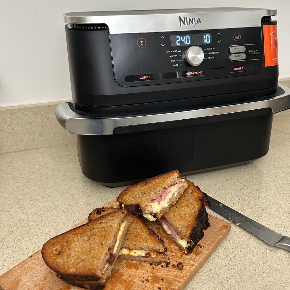 Testing the Ninja FlexDrawer air fryer at home