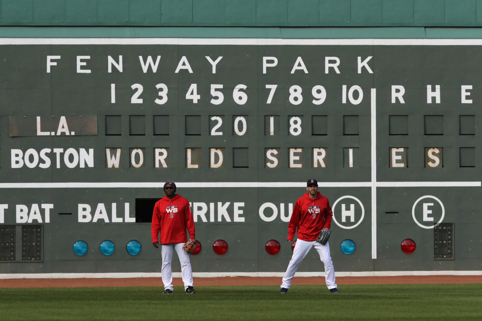 Fenway Park is hosting Games 1 and 2 of the World Series. (Getty Images)