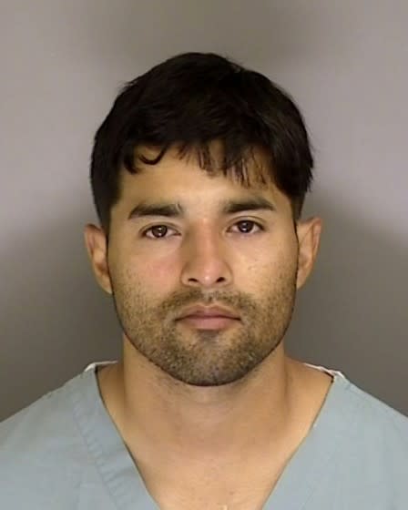 Santa Cruz County Sheriff's Department mug shot of suspect Steven Carrillo who was arrested Saturday, June 6, on suspicion of fatally shooting a sheriff's deputy in the Santa Cruz Mountains town of Ben Lomond.