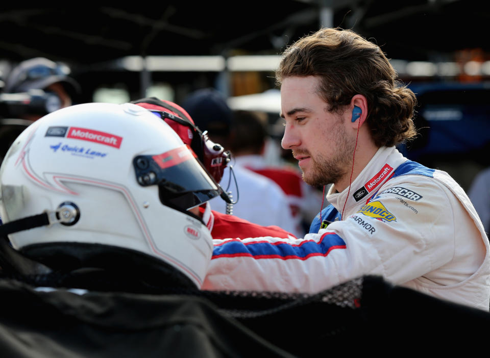 Ryan Blaney is moving from the No. 21 to the No. 12 in 2018. (Getty)