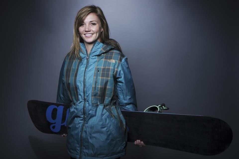 Olympic snowboarder Kaitlyn Farrington poses for a portrait during the 2013 U.S. Olympic Team Media Summit in Park City, Utah October 2, 2013. REUTERS/Lucas Jackson (UNITED STATES - Tags: SPORT OLYMPICS PORTRAIT SNOWBOARDING)