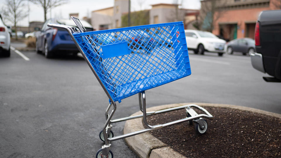 abandoned shopping cart