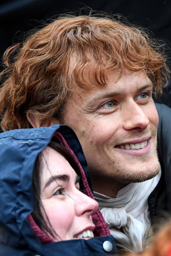 <p><strong>More: <a href="https://www.townandcountrymag.com/leisure/arts-and-culture/a13980812/who-are-sam-heughan-outlander-fans-heughans-heughligans/" rel="nofollow noopener" target="_blank" data-ylk="slk:How Outlander Created a Whole New Breed of Superfan;elm:context_link;itc:0;sec:content-canvas" class="link ">How Outlander Created a Whole New Breed of Superfan</a></strong></p>