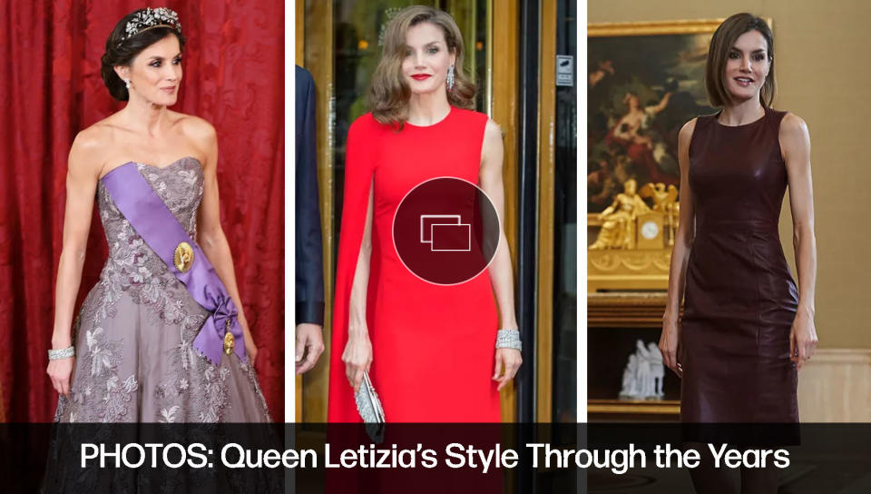 queen letizia photos, style before and after fashion