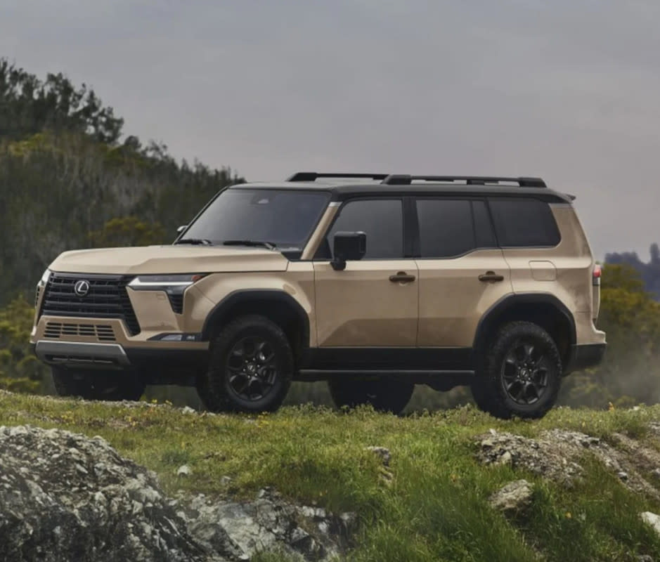 <p>Courtesy Image</p><p>Another new vehicle that the overlanding community has been keeping a close eye on comes from an unexpected source: Lexus with the <a href="https://www.yahoo.com/lifestyle/first-drive-lexus-gx-550-191626592.html" data-ylk="slk:2024 GX;elm:context_link;itc:0;sec:content-canvas;outcm:mb_qualified_link;_E:mb_qualified_link;ct:story;" class="link  yahoo-link">2024 GX</a>. This boxy SUV's styling borders on overly futuristic, but the Overtrail and Overtrail+ packages make for a more attractive platform than even Toyota’s newly announced Land Cruiser (and both vehicles are really a Prado, anyway). Where the Land Cruiser gets a hybrid four-cylinder engine and city-slicker tires, the GX Overtrail comes with a twin-turbo V6, 33-inch tires, locking center and rear differentials, and Toyota’s nifty E-KDSS electronically disconnecting sway bar system to radically improve suspension travel on the fly. (The outgoing model, the Lexus GX 460, is also a strong used contender for an overland build and will probably be more plentiful as trade-ins after the new beast drops.)</p>Specs<ul><li><strong>Model:</strong> 3rd Gen </li><li><strong>Engine:</strong> Hybrid 2.4L turbo-four or twin-turbo 3.4L V6</li><li><strong>Transmission:</strong> 4Hi/4Lo w/ up to two lockers</li><li><strong>Price:</strong> $62,900 </li></ul>