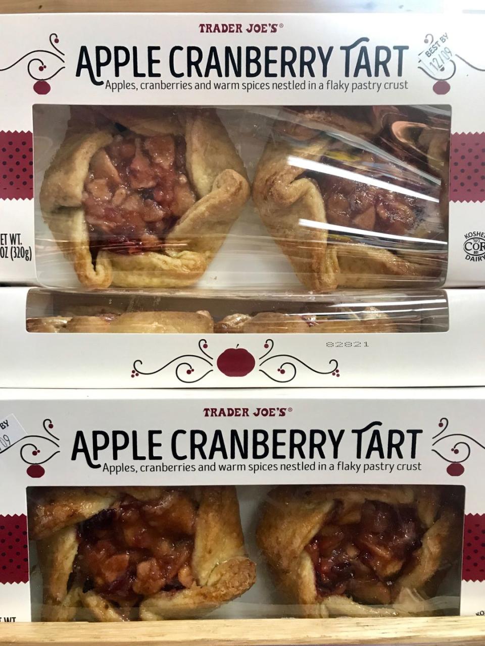 11) Apple Cranberry Tart