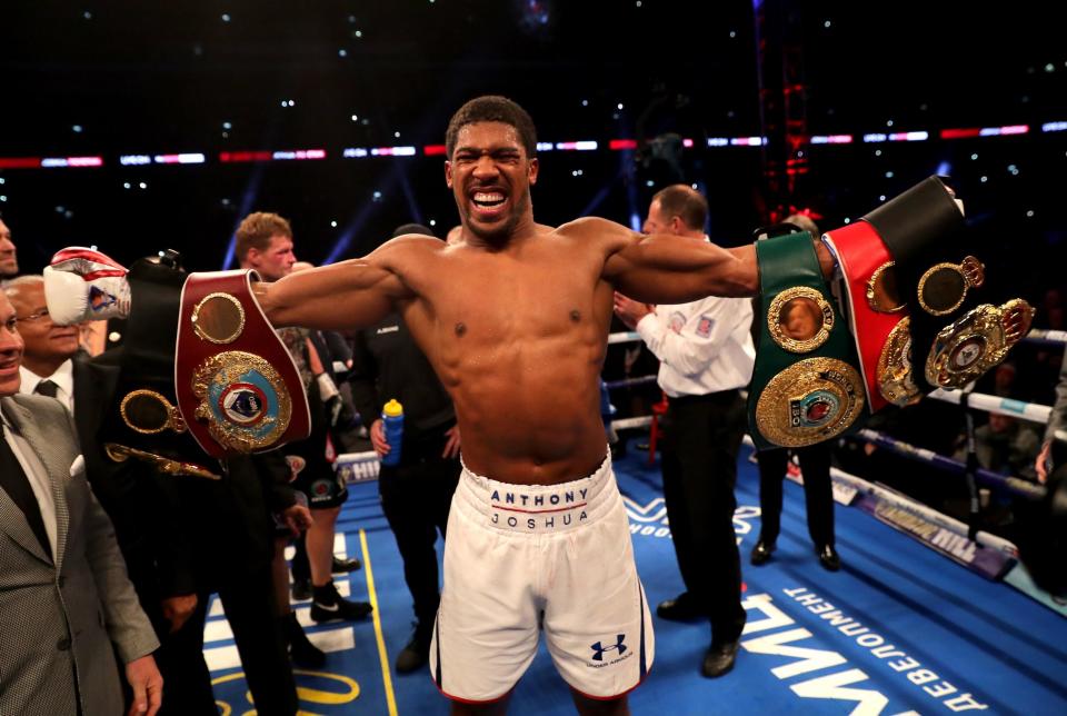 Joshua also heading to New York to take on Miller. (Getty Images)