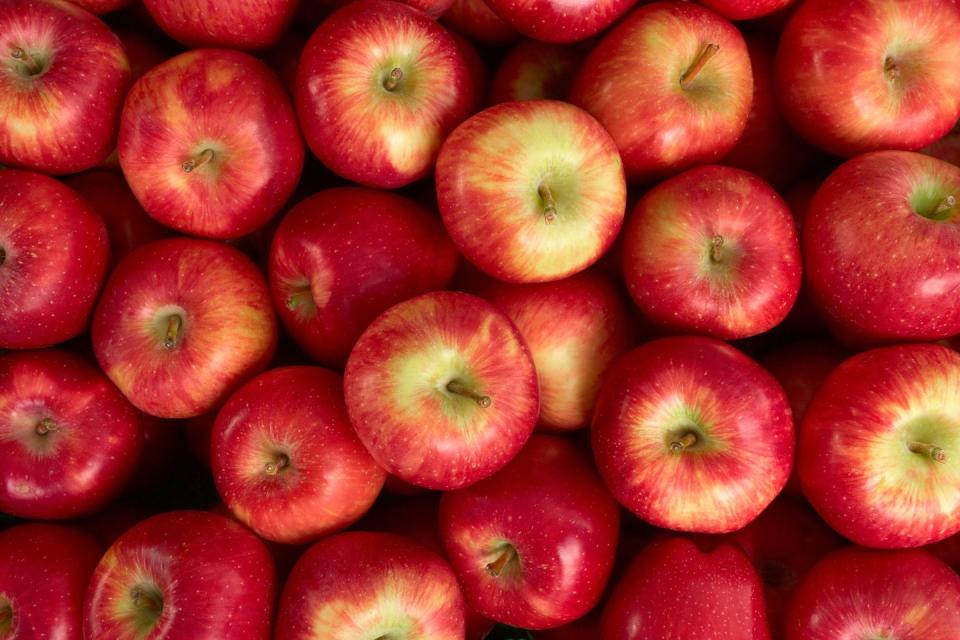 Red Apples At Market