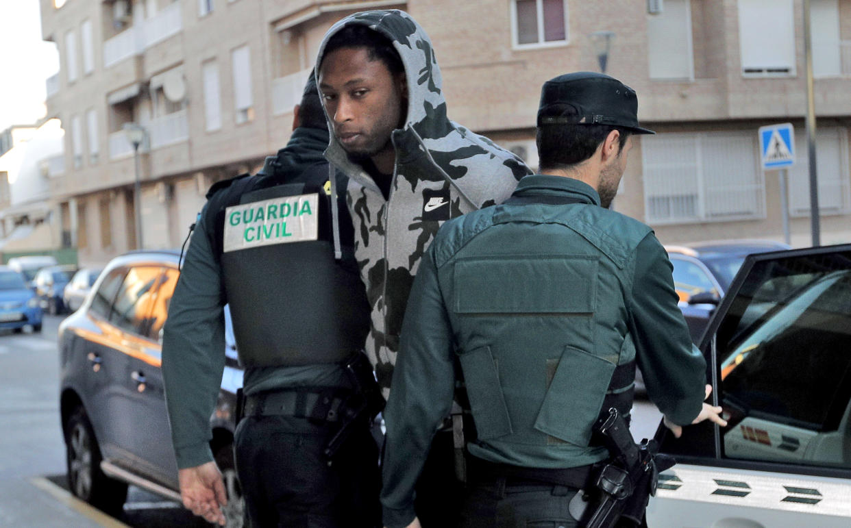 Ruben Semedo arrives at court