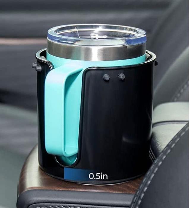 shoppers are loving this car cup holder for large mugs