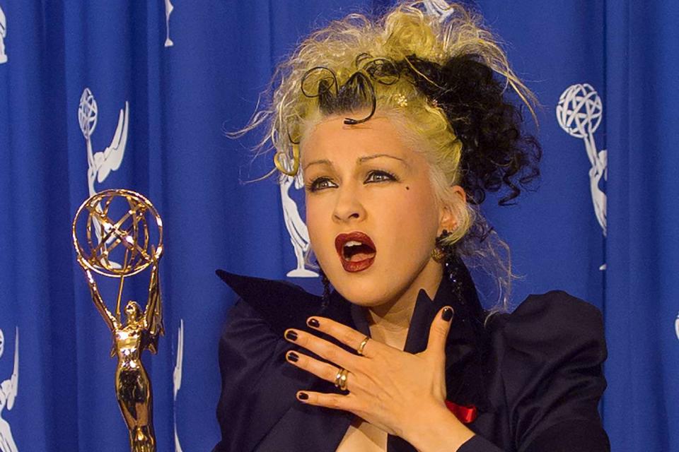 <p>Bob Riha, Jr./Getty Images</p> Cyndi Lauper 