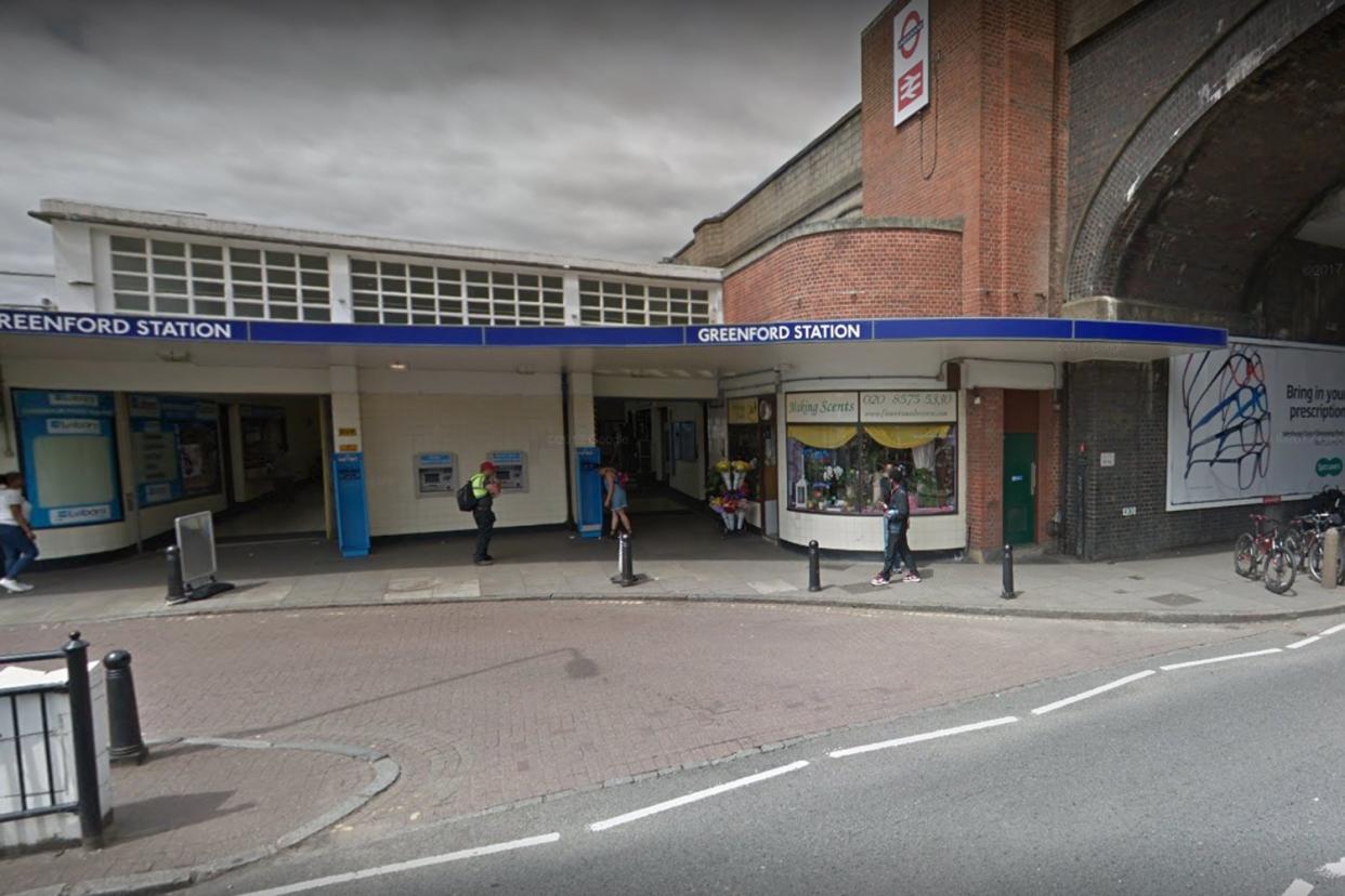 A man was found dead near Greenford Tube station: Google Street View